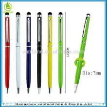 factory direct hot selling metal slim promotional screen stylus pen hotel pen